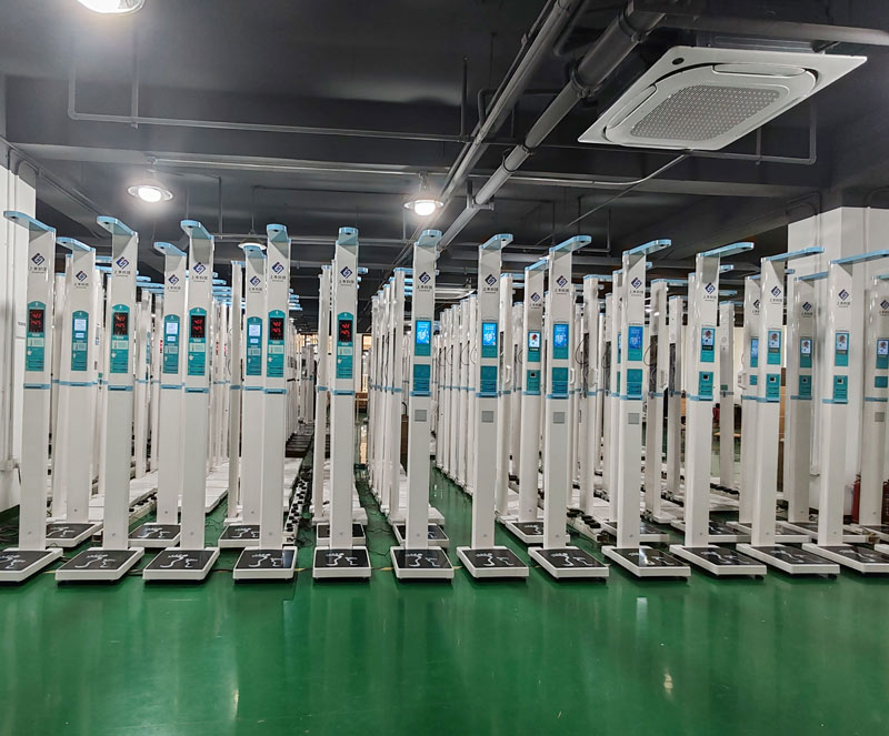 電子身高體重秤，上禾工廠實(shí)拍